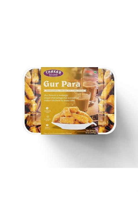 Thakar Traditionalsnack | Flaky Tea Time.Snack Indian Festival.Snacks North Indian.Snacks Snacksdesi Diwali Snack Pack For Gifting Matri Snack. (400G, Gur Para)