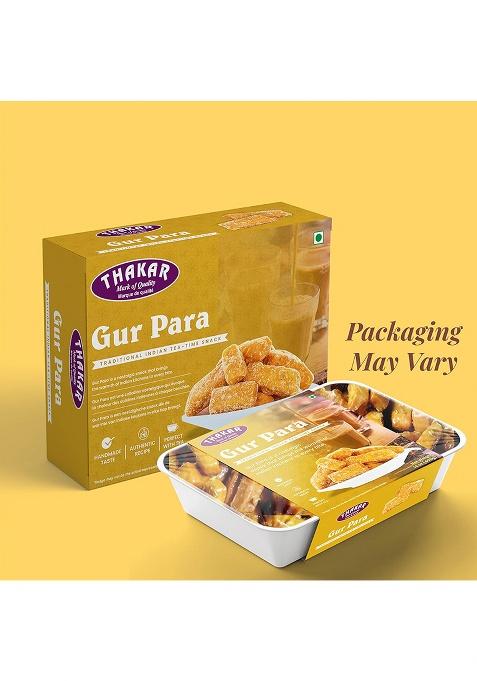 Thakar Traditionalsnack | Flaky Tea Time.Snack Indian Festival.Snacks North Indian.Snacks Snacksdesi Diwali Snack Pack For Gifting Matri Snack. (400G, Gur Para)