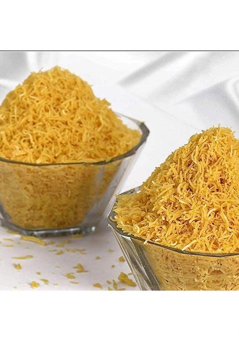 Freshocartz Nylon Namkeen Sev For Bhel, Chaat And Sevpuri (Non Spicy) Barik