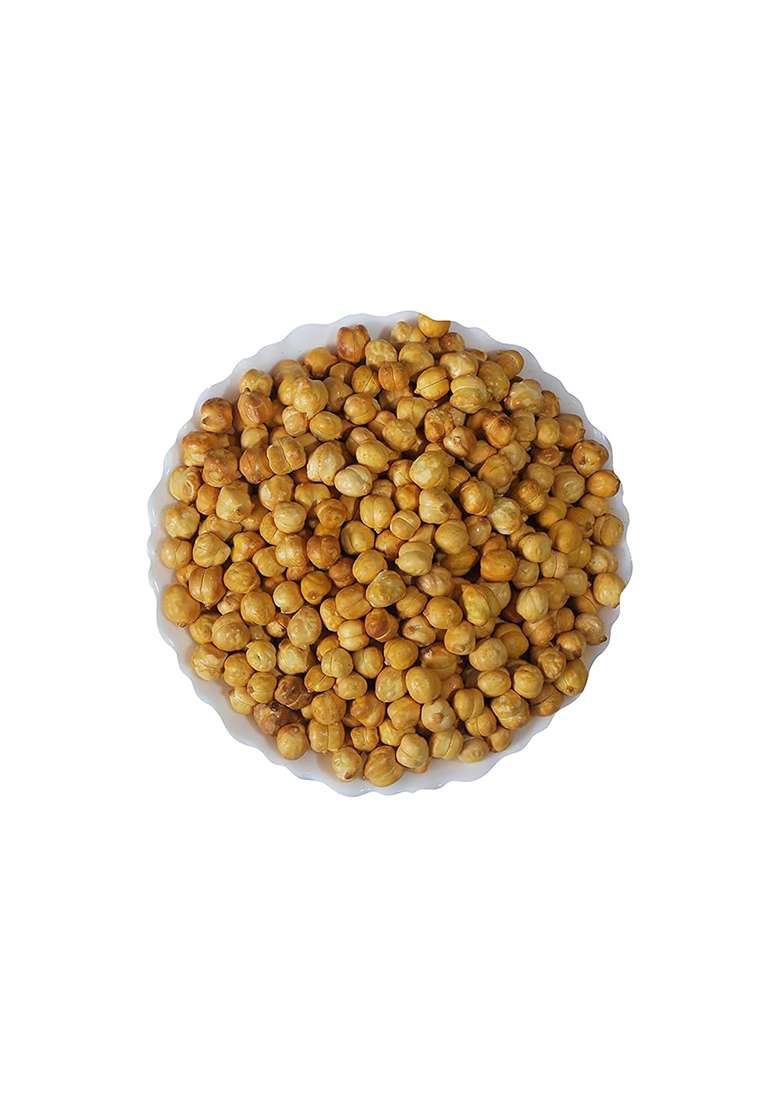 Gujrat Namkeen Homemade Roasted Plain Chana Snacks, 400 Grams, Pack Of 1 - Indya