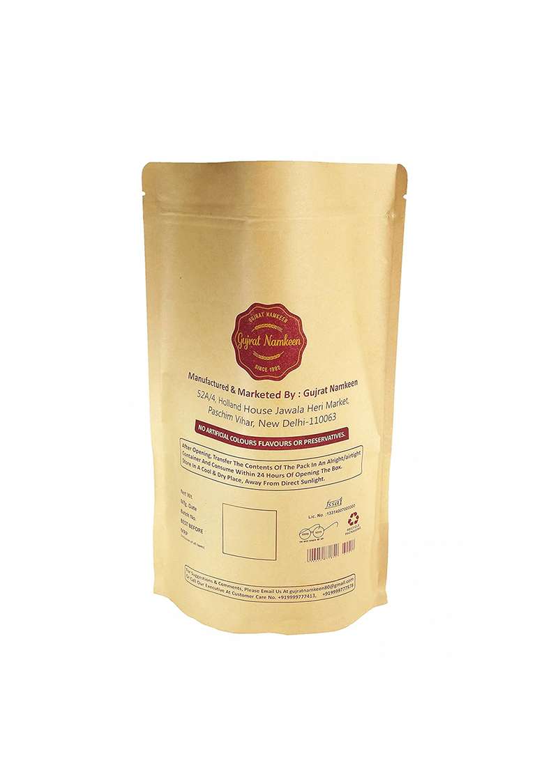 Gujrat Namkeen Homemade Roasted Plain Chana Snacks, 400 Grams, Pack Of 1 - Indya