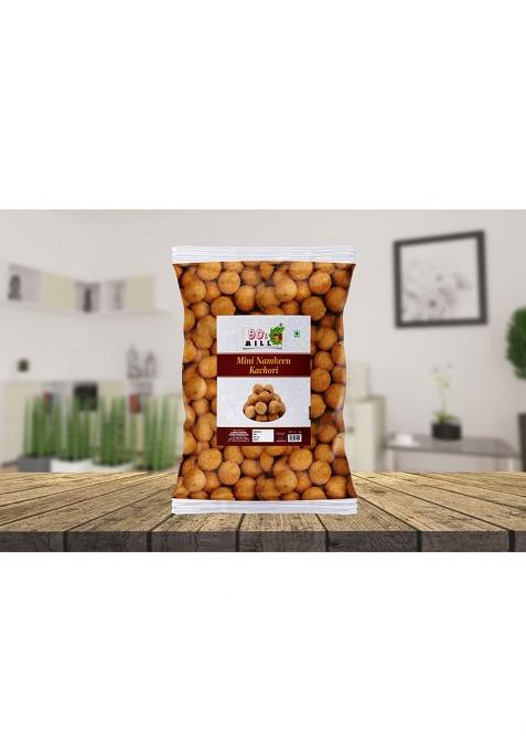 90'S Mill Chhoti Gol Kachori Masala Mini Namkeen Bachcha Kachaudee Small Kachauri Snacks For Foodie Indian | Freshly Prepared Crispy, Yummy Healthy & Hygienic-250 * 1Pack