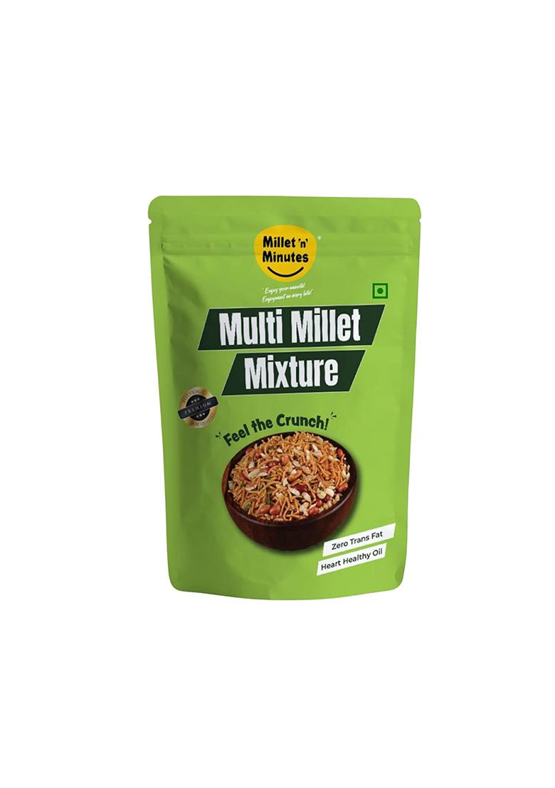 Millet 'N' Minutes N Minutes- Multi Mixture, Healthy Snacks, 200G, Pack Of 1