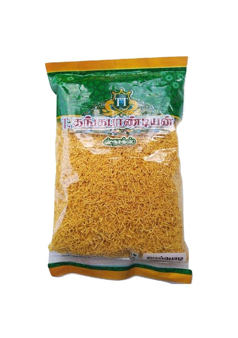 Thangapandiyan Thoothukudi Karasev (250 Gm) + Thangapandian Omapodi Ks Karthik Ko Mittai (Crushed Groundnut Chikky) (200Gm) - 700 Grams - Indya