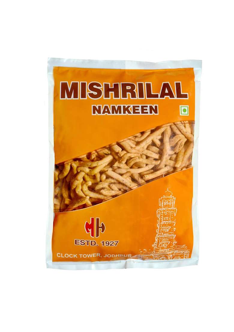 Shri Mishrilal Namkeen Packs (1000 Grams, Khoka Sev) - Indya
