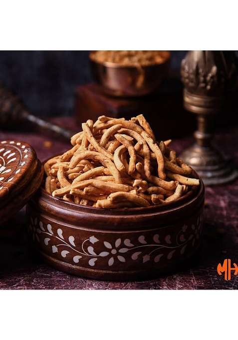 Shri Mishrilal Namkeen Packs (1000 Grams, Khoka Sev)