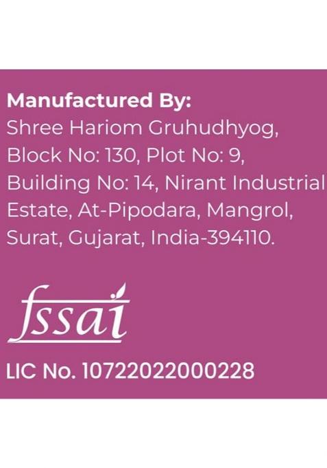 Shree Hariom Gruhudhyog Special Crunchy Masala Bhakarwadi | Long Crispy And Soft Sticks |Fresh & Tea Time Namkeen Savory Snack 475 Grams