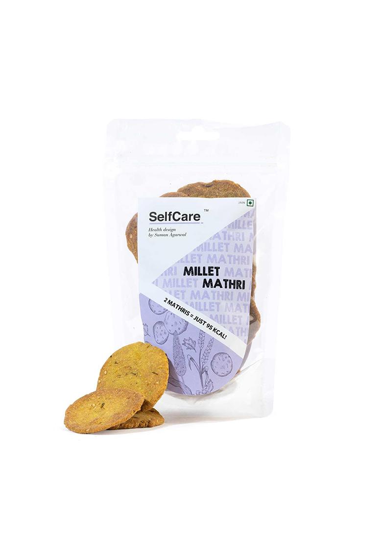Selfcare By Suman Agarwal Millet Mathri Pack Of 1 125G | Vegan