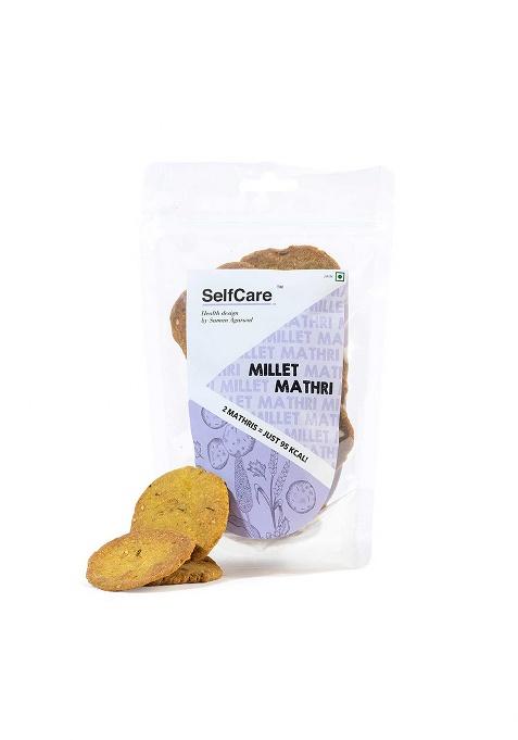 Selfcare By Suman Agarwal Millet Mathri Pack Of 1 125G | Vegan