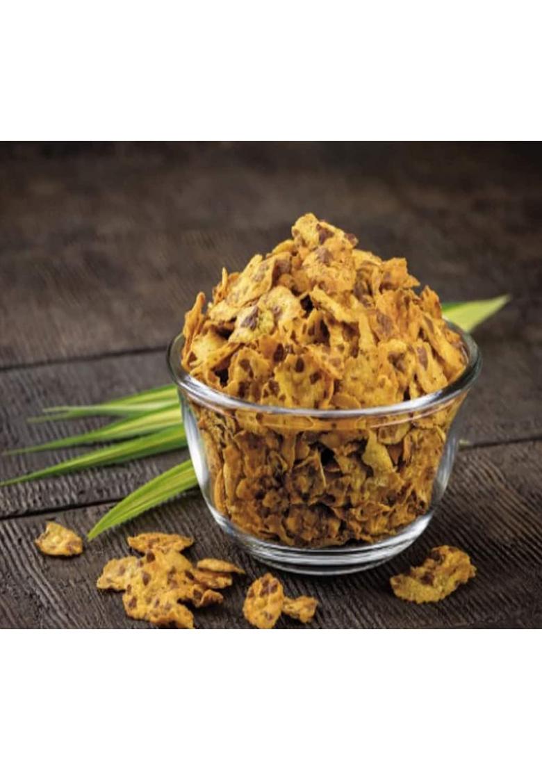 Ghotaram Gfp Calcutta Classic Chana Jor Garam Namkeen Kolkata Chanachur/Namkeen/Spicy Chickpeas With Other Snack Ingredients||Contains No Msg, Zero Cholesterol, Trans Fat & Sugar-300G*1Pack