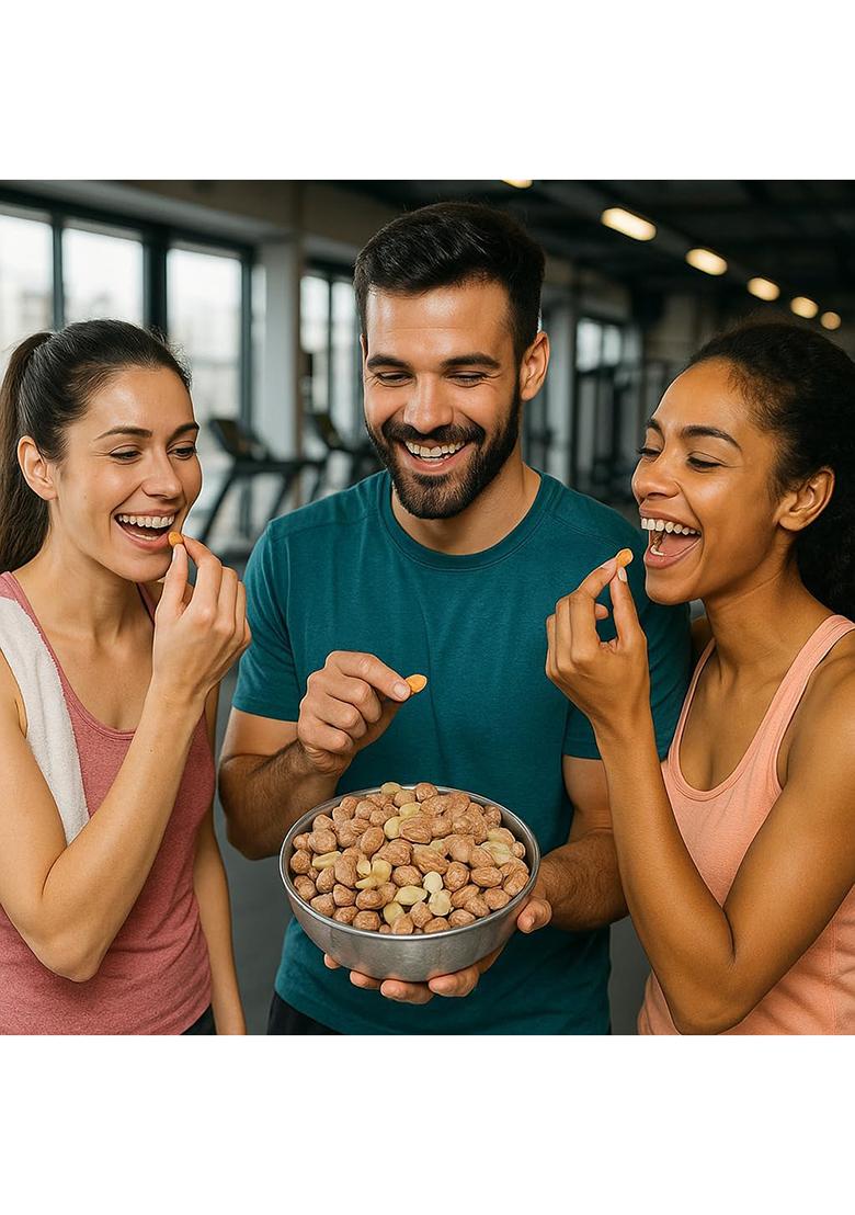 Santushti Namkeen Roasted Salted Peanuts-200Gm | Authentic Spicy Snack Made In Groundnut Oil Crispy Crunchy Indian Sev For Tea Time, Parties, Travel, Office And Everyday Snacking