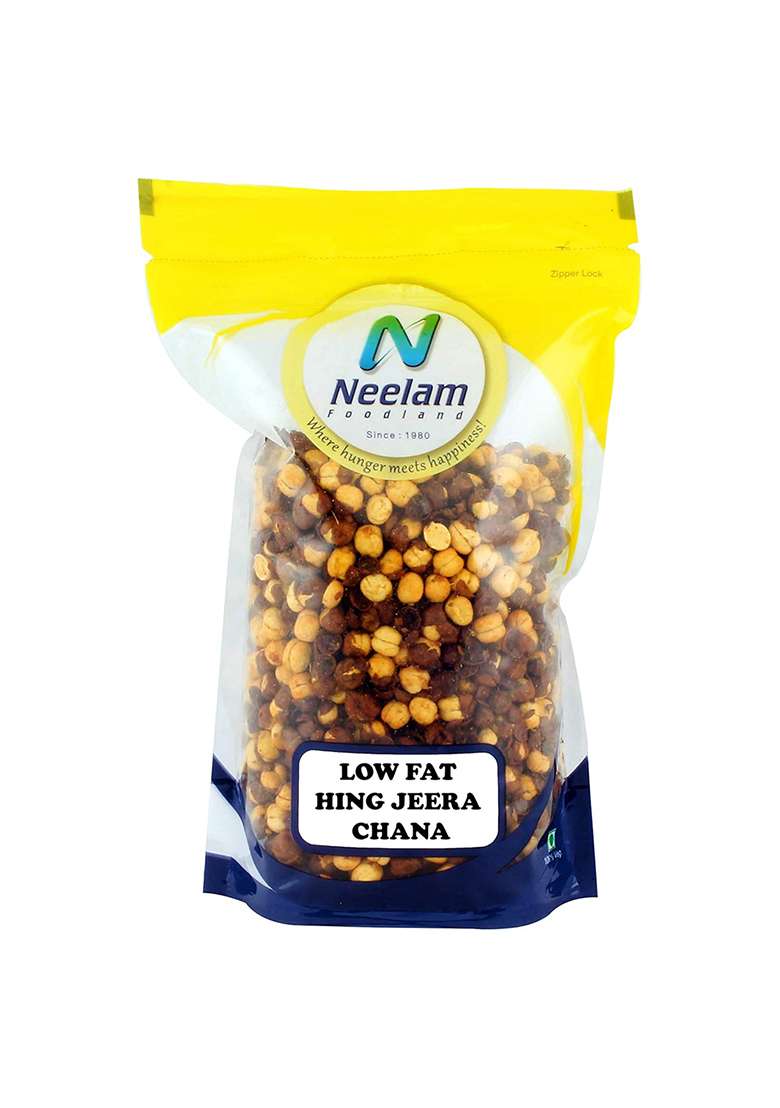 Neelam Foodland Low Fat Hing Jeera Chana (400G) - Indya