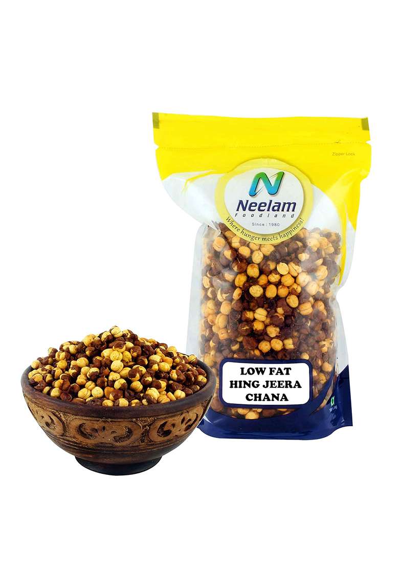 Neelam Foodland Low Fat Hing Jeera Chana (400G) - Indya