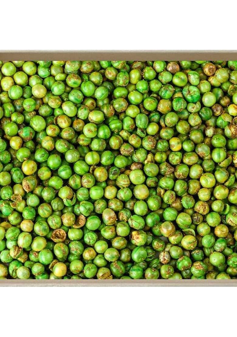 Aplenty Roasted Green Peas (Crunchy) | Salted & Masala (Namkeen Matar) Dried Matar Snacks 400G - Indya