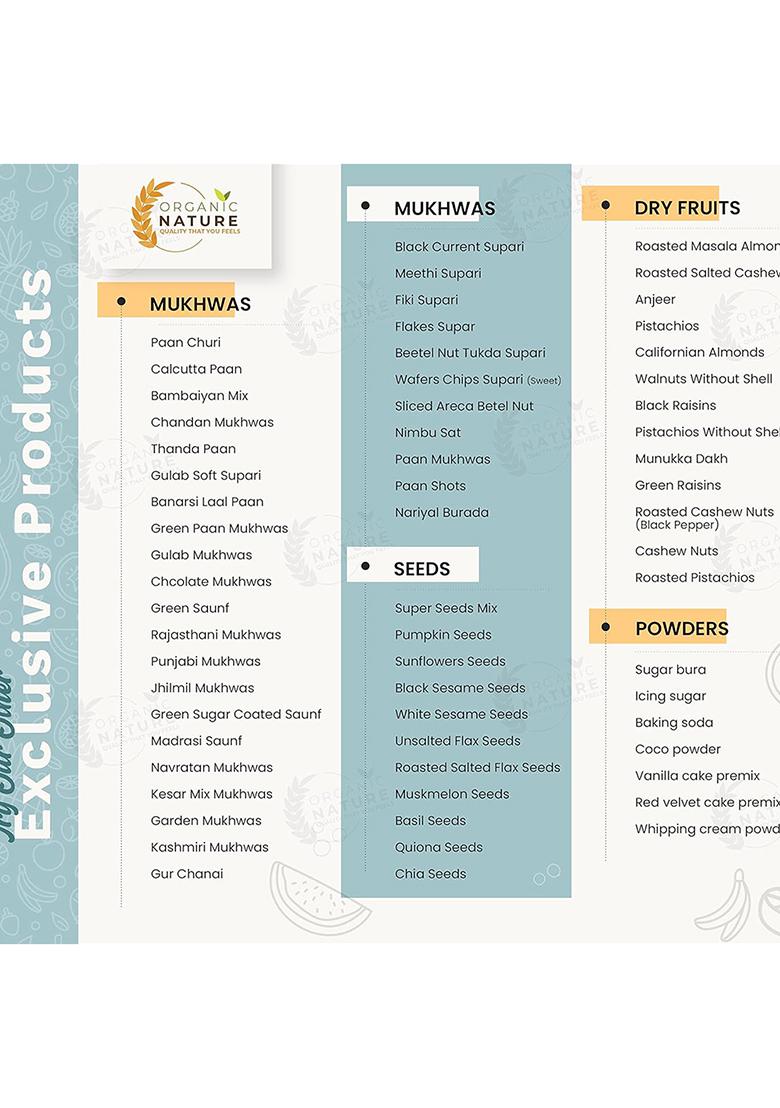 Organic Nature Special Masala Spicy Masoor Dal (Namkeen) (Pack Of 1Kg)