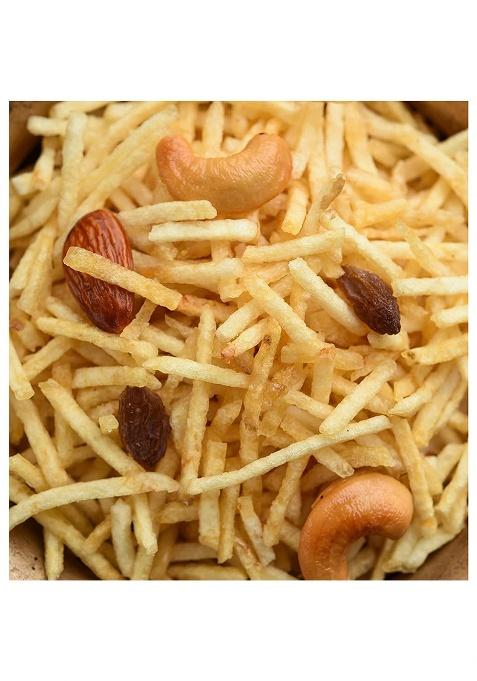 Okhli Musal Brand Namkeen Falahari Mixture/Falahari Aloo Lachha/Falahari Aaloo Lachha Mungfali Mix Meetha Chivda/Falahari Potato Namkeen/Specialy Eat In Fasting/Fasting Healthy Snack Namkeen-1Kg*1Pack