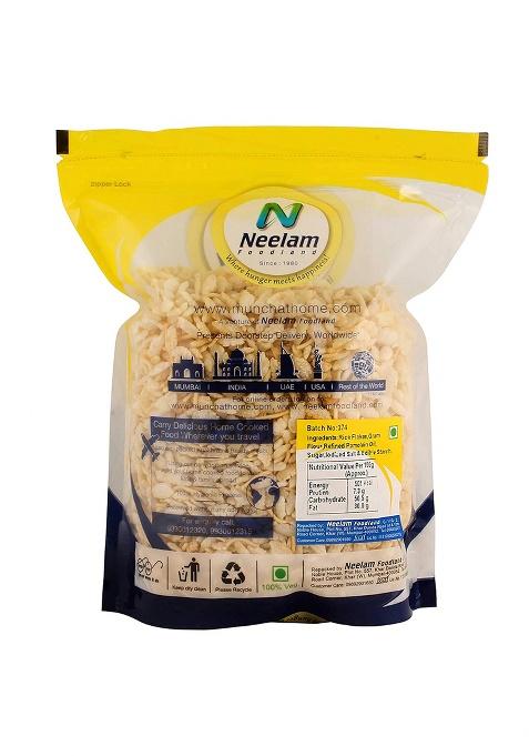 Neelam Foodland Low Fat Diet Chivda (Ricke Flakes Blended With Sev, Suagr And Salt, 400G