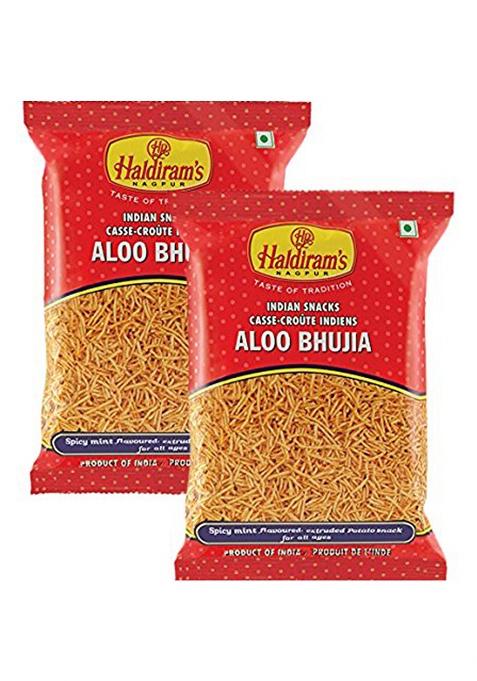 Haldiram'S Big Bazaar Combo - Nagpur Aloo Bhujia, 350G (Pack Of 2) Promo Pack