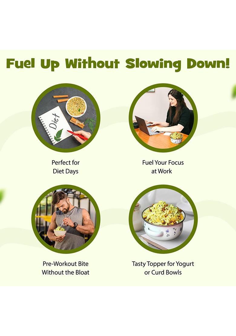 Panchi Ka Petha Aur Dalmut Chidwa Diet Mixture Namkeen (150Gm) Healthy And Low Calorie Snack Perfect For Weight Watchers Guilt Free Munching Spicy Tangy Tasty Indian