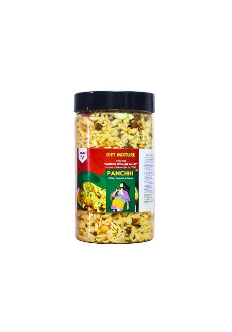 Panchi Ka Petha Aur Dalmut Chidwa Diet Mixture Namkeen (150Gm) Healthy And Low Calorie Snack Perfect For Weight Watchers Guilt Free Munching Spicy Tangy Tasty Indian