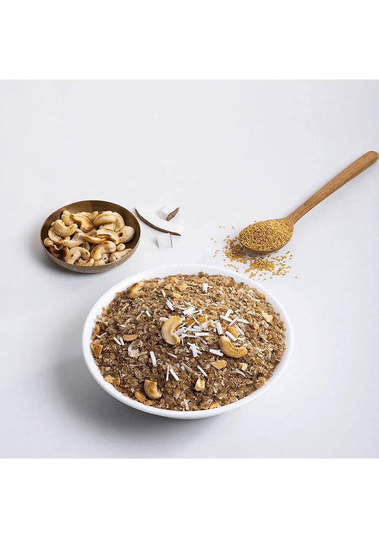 Trumillets 125Grm(Pack Of 2),Healthy And Hygienic Kodo Millet Snack,Sweet Mixture,High In Protein,Iron,Calcium,& Fiber, Flakes With Jaggery, Copra, Cashew, Elaichi & Ghee,Healthy Gluten-Free Snack,Wholesome Nutritious South India | No Preservative Palm Oil