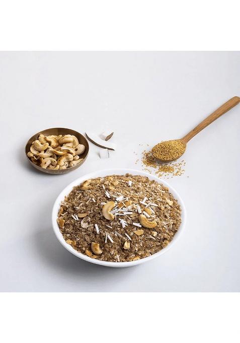 Trumillets 125Grm(Pack Of 2),Healthy And Hygienic Kodo Millet Snack,Sweet Mixture,High In Protein,Iron,Calcium,& Fiber, Flakes With Jaggery, Copra, Cashew, Elaichi & Ghee,Healthy Gluten-Free Snack,Wholesome Nutritious South India | No Preservative Palm Oil