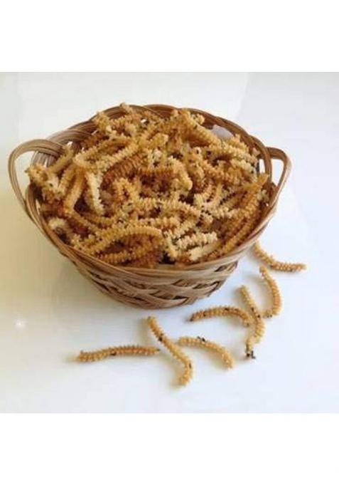 Generic Aadhil Kerala Homemade Traditional Organic Soft & Crispy Snack - Rice Murukku 1Kg | Indian Namkeen Snacks