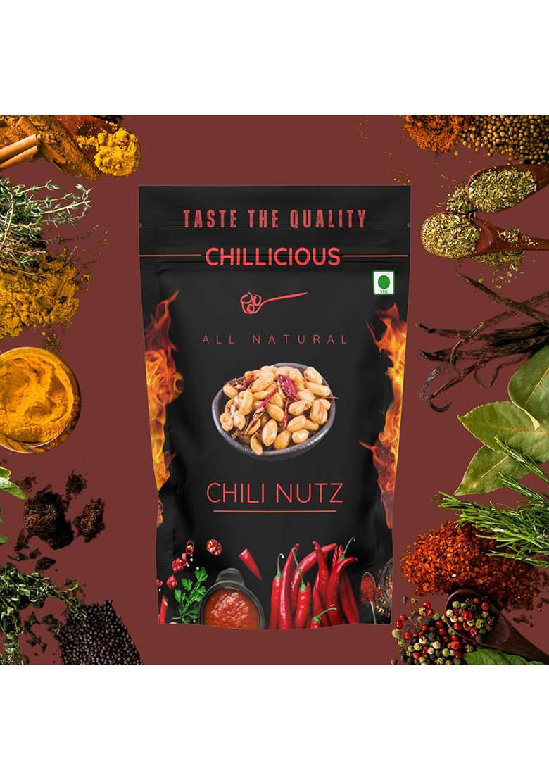Chillicious Sichuan Chili Nutz - Indya