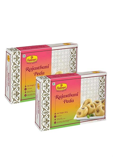 Haldiram'S Nagpur Milk Rajasthani Peda (500G X 2) Pack Of 2, 1000 Gram