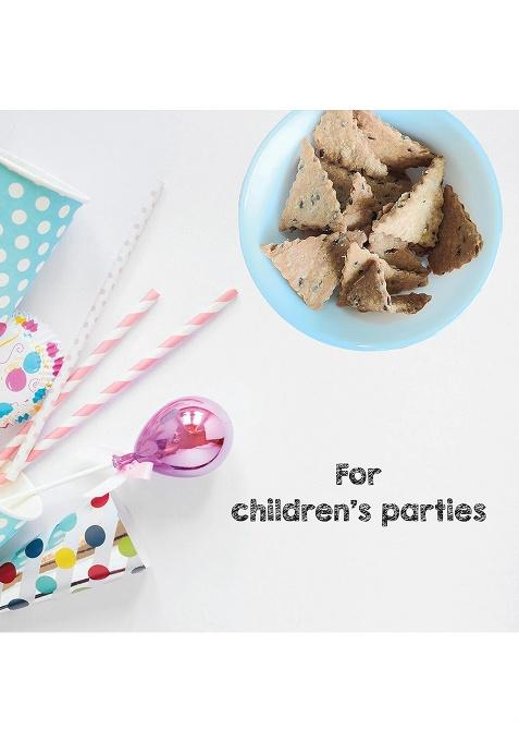 Selfcare By Suman Agarwal Roasted Flax Triangles Pack Of 1 125G | Healthy Fiber Rich & Non Fried Savoury