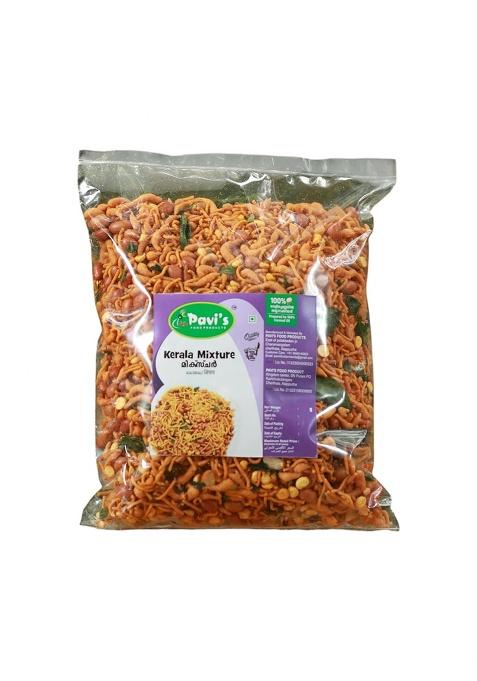 Pavi S Food Products Pavi'S Kerala Mixture, Authentic Spicy & Crunchy Snack, Perfect Tea-Time Delight With Natural Ingredients, No Artificial Flavors, 100% Fresh Hygienic (400 Grm, Spicy)