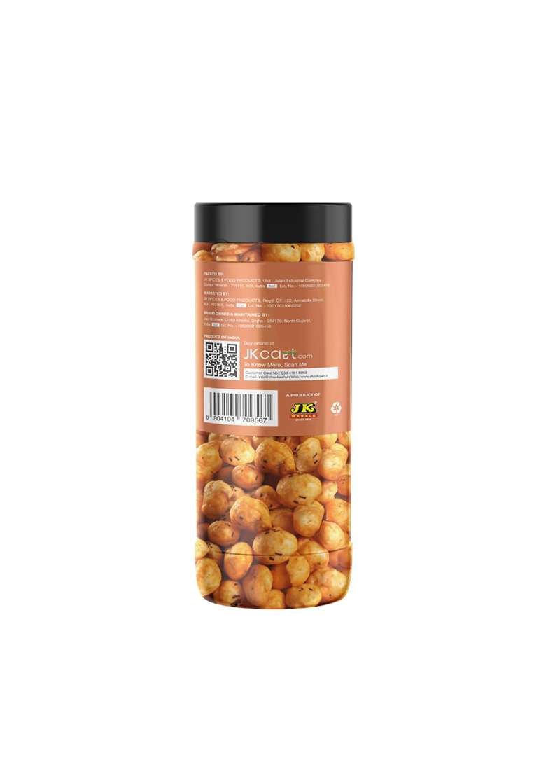 Jk Chaskaah Desi Chataka Makhana, 210G (Pack Of 3) (Foxnuts, Phool Makhana)| Gluten Free| Dry Roasted| Msg Low Cholestrol| Rich In Calcium - Indya