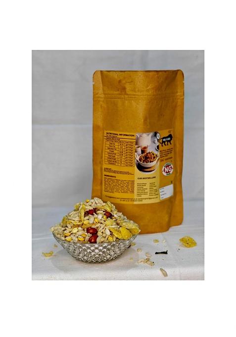 Namkeen Ghar Roasted Diet Chevda, Original Taste, Traditional Indian Snack, 450G