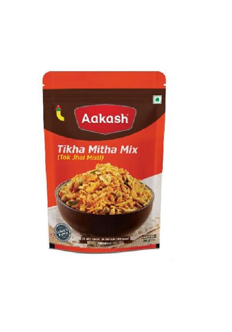 Aakash Namkeen Tikha Mitha Mixture | 900 Grams The Sweet And Spicy Exotic Flavors Healthy Indian Snacks Organic