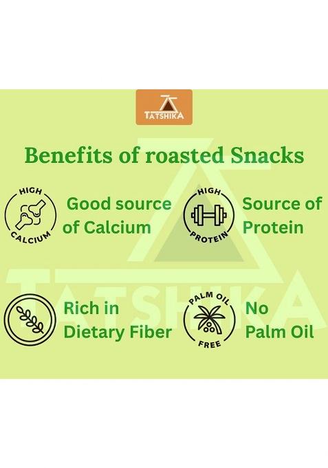 Tatshika Roasted Ragi Bhel 400 G(Pack Of 2) | Healthy Snack Sev,Ragi Murmura,Potato Stick,Makai Flex Low Calorie Snacks