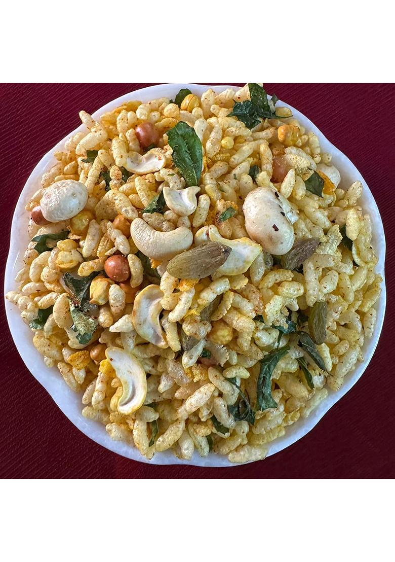 Velvet Harvest Diwali Special Home Made Dry Fruit Chivda/Chiwada | Fresh & Delicious Chiwda Traditional Indian Snacks 500 G