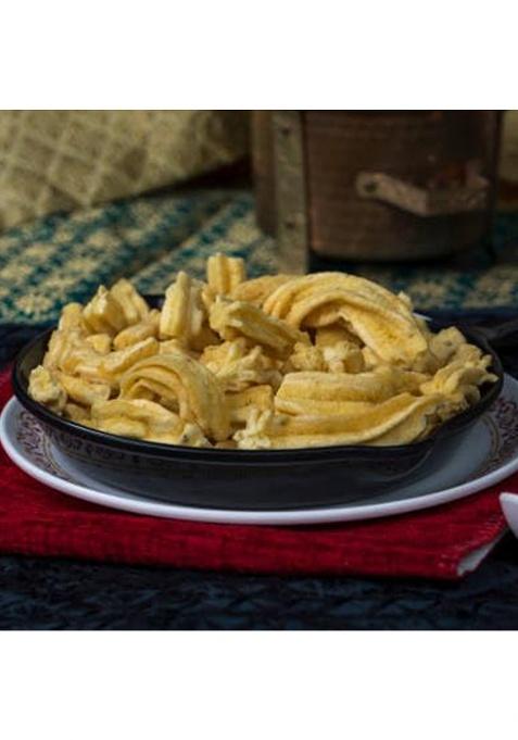 Veganic Premium Soft Gathiya (Ganthiya) Namkeen Snacks | Besan Gathiyaa Tea Time (400G)