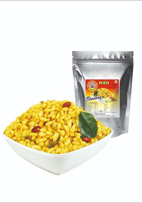 Dagadu Bala Bhosale & Company Kolhapuri Bhadang (80 Gm) | Special Bhel Best Indian Snack Spicy Or Tasty