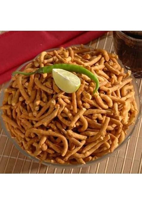 Ab Brand Rajasthani Khokha Sev | Jadi Ganthiya/Gathiya Namkeen Traditional Gram Flour Snack, 800G Pack