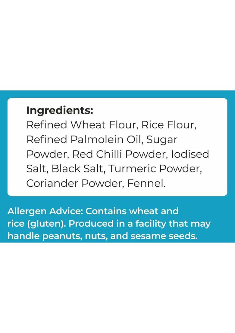 Shree Hariom Gruhudhyog Special Crunchy Masala Bhakarwadi |Bhakarwadi Crispy Mini Rolls |Fresh & Tea Time Namkeen | Savory Snack 475 Grams