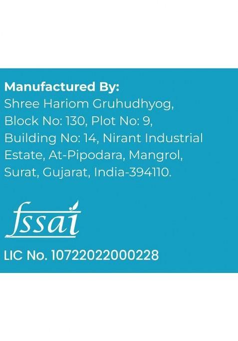 Shree Hariom Gruhudhyog Special Crunchy Masala Bhakarwadi |Bhakarwadi Crispy Mini Rolls |Fresh & Tea Time Namkeen | Savory Snack 475 Grams