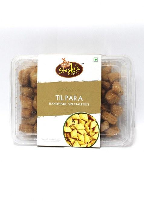 Singla Sweets Til Para 500G Indian Snacks Namkeen