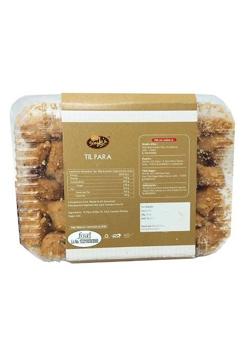Singla Sweets Til Para 500G Indian Snacks Namkeen