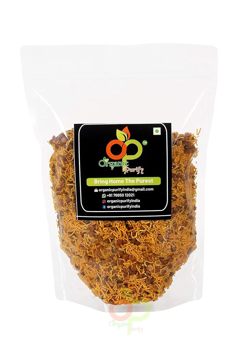 Organic Purify Namkeen Dal Sev (Dalmoth) (Delicious Normal Spicy) 1Kg