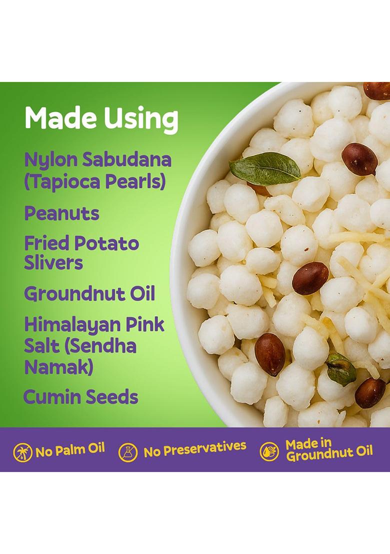 Mamanourish Farali Chivda Namkeen 200G | Gluten-Free, Healthy Snacks For Fasting & Tea-Time Crunchy