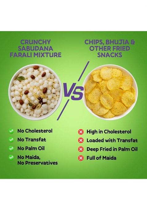 Mamanourish Farali Chivda Namkeen 200G | Gluten-Free, Healthy Snacks For Fasting & Tea-Time Crunchy