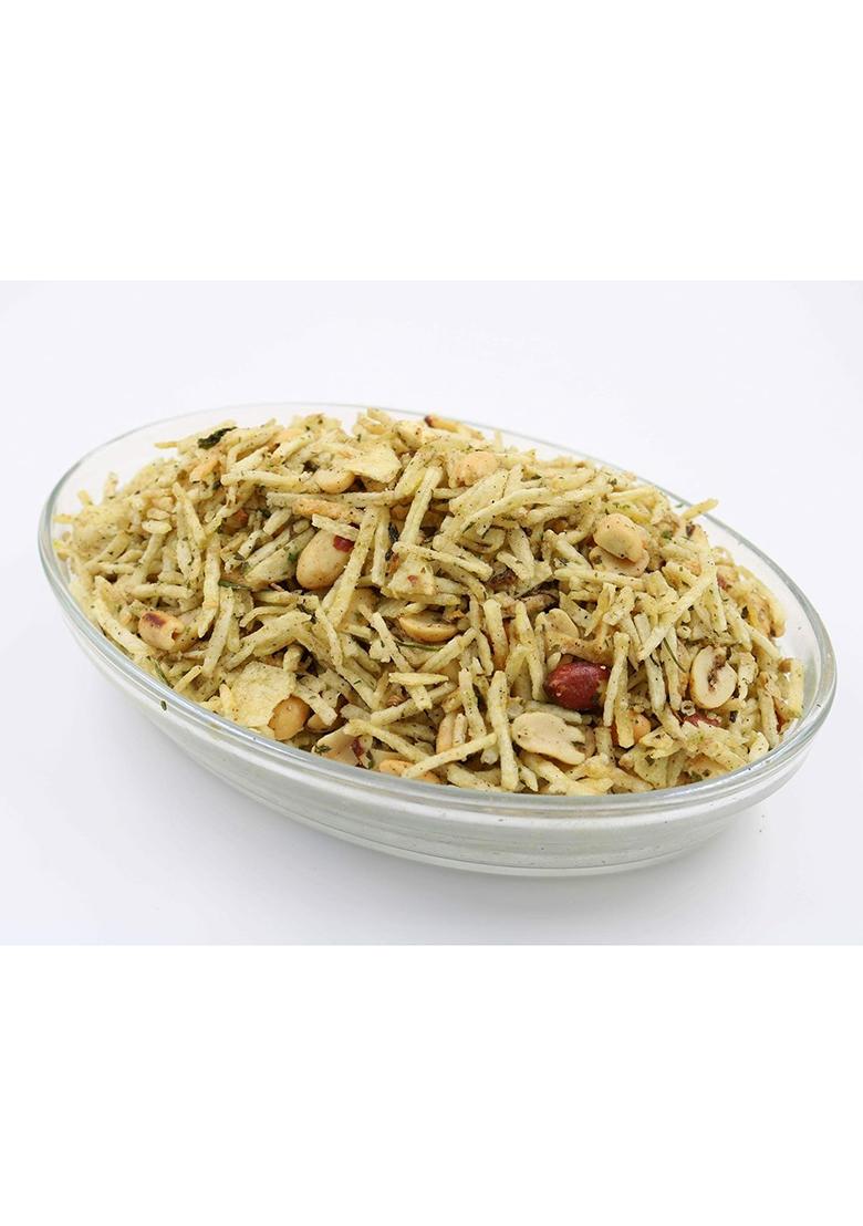 Ghotaram Gfp Ekadashi Vrat Upwas Fast Namkeen Snack Falahari Mixture/Falahari Aloo Lachha/Falahari Aaloo Lachha Mungfali Mix Meetha Chivda/Falahari Potato Namkeen/Specialy Eat In Fasting-250 * 3Pack