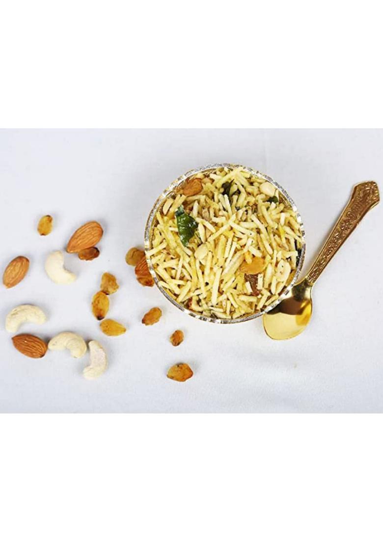 Ghotaram Gfp Ekadashi Vrat Upwas Fast Namkeen Snack Falahari Mixture/Falahari Aloo Lachha/Falahari Aaloo Lachha Mungfali Mix Meetha Chivda/Falahari Potato Namkeen/Specialy Eat In Fasting-250 * 3Pack