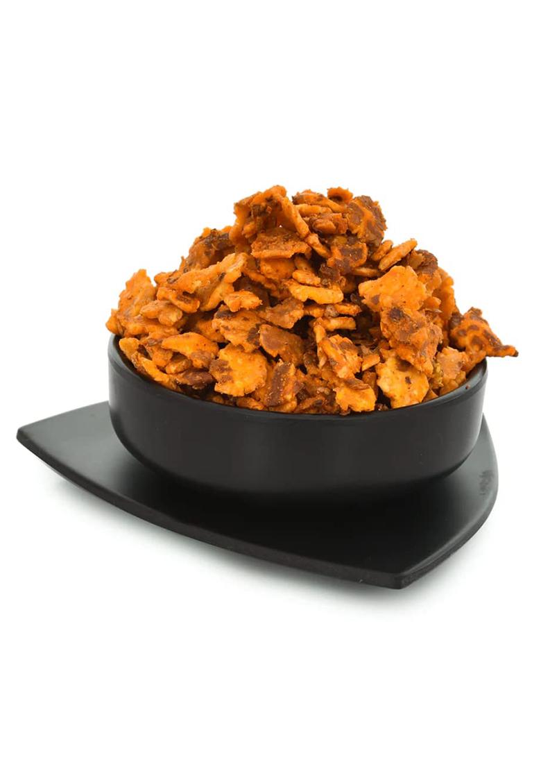 Ghotaram Gfp Jhal Chanachur|Diet Chana Jor Garam Namkeen Roasted Chanachur|Bengali Tak Misti/Healthy Snack||Baked Snack||Roasted Snack||Ready To Eat||Guilt Free Snack-350G*2Pack