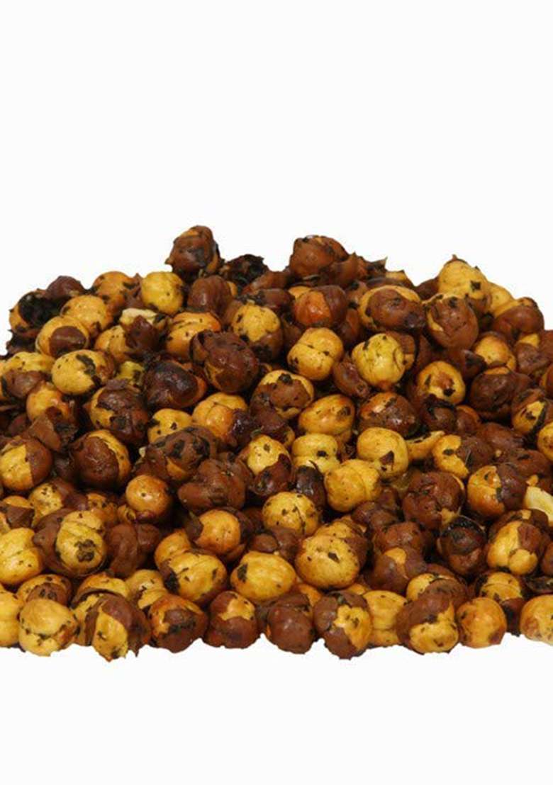 Freshocartz Roasted Chatpata Nimbu Pudina Masala Chana | Lemon And Mint Flavoured Chickpeas (Spicy, Crunchy & Namkeen) (250Gm) - Indya